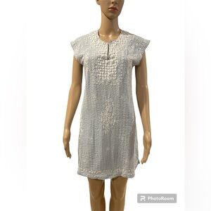 Madison Mathews embroidery dress size XS